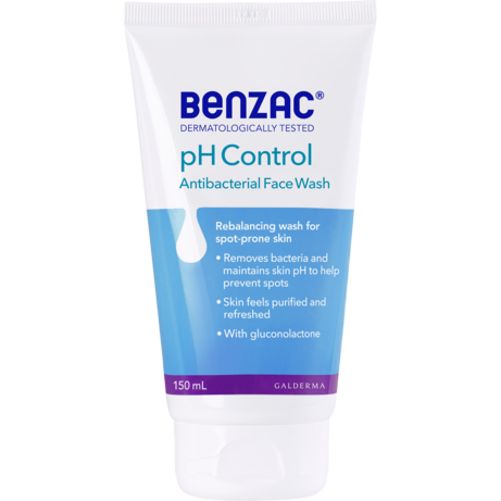 Benzac pH Control Antibacterial Face Wash