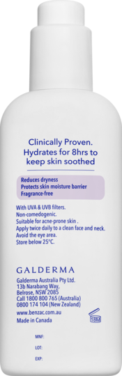 Daily Facial Moisturiser Product Back