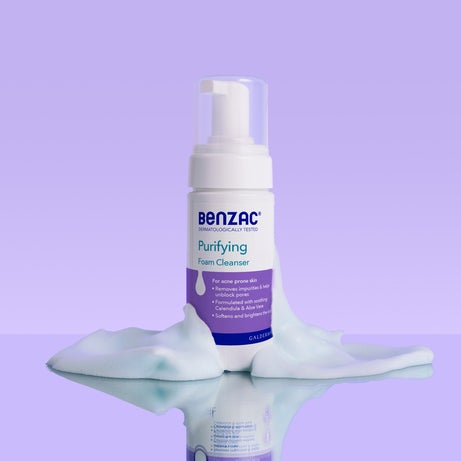 Purifying Foam Cleanser for Acne-Prone Skin 130 mL - Benzac AU