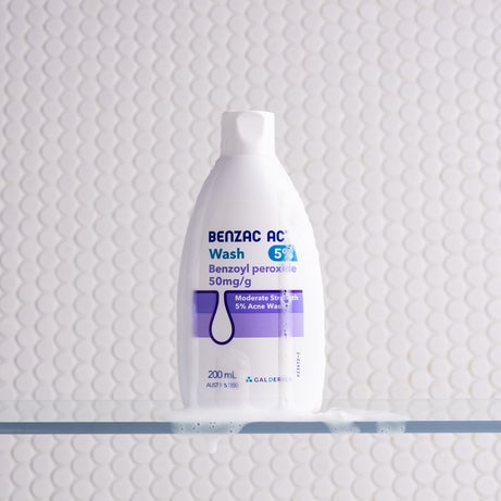 Benzac AC Moderate Strength 5% Acne Wash