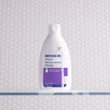 Benzac AC Moderate Strength 5% Acne Wash