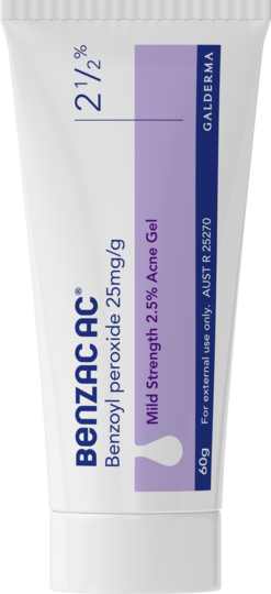 Benzac AC Mild Strength 2.5% Acne Gel