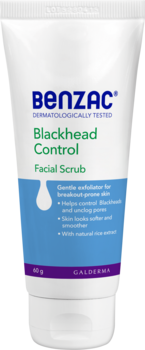 Benzac Blackhead Scrub Front