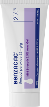 Benzac AC Mild Strength 2.5% Acne Gel